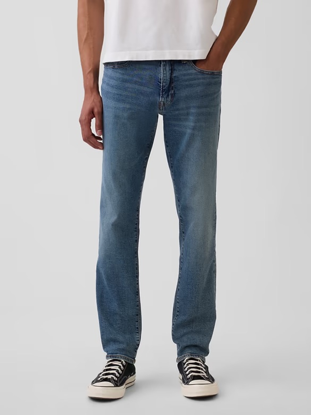 GAP Men's Slim Jeans in Faded Blue 38x30